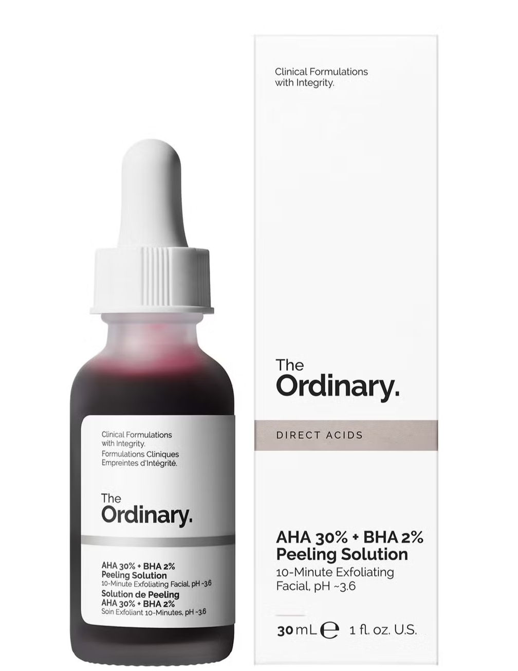 AHA 30% + BHA 2% Peeling Solution