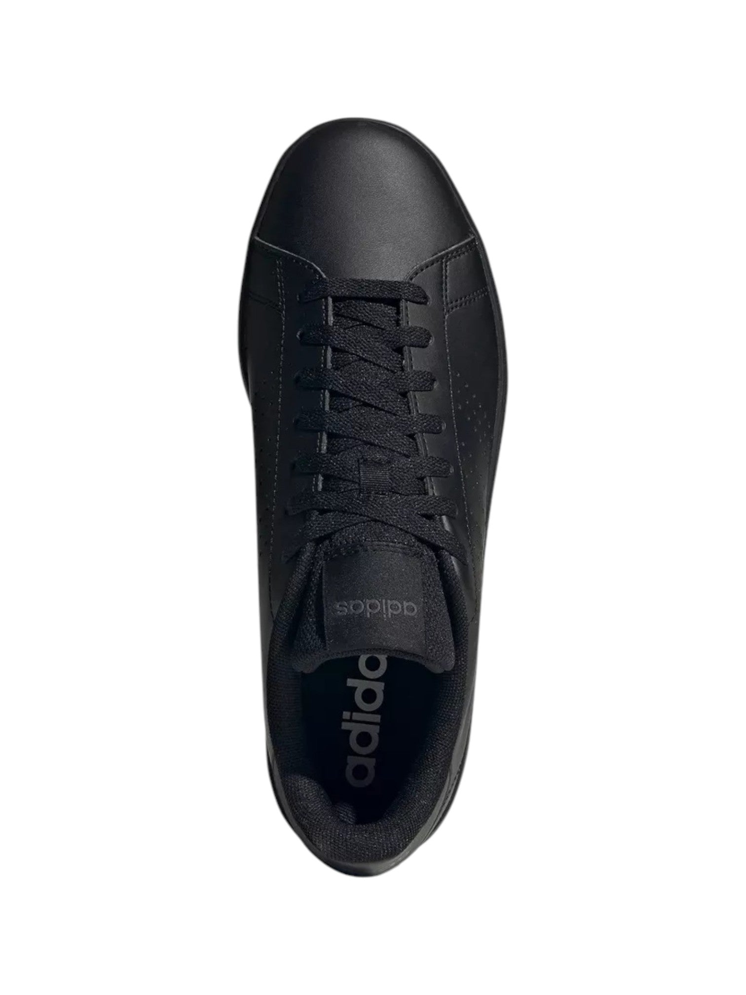 Black Adidas sneaker on a white background. Adidas, Monza Outlet, Monza Fashion, Shein Outlet