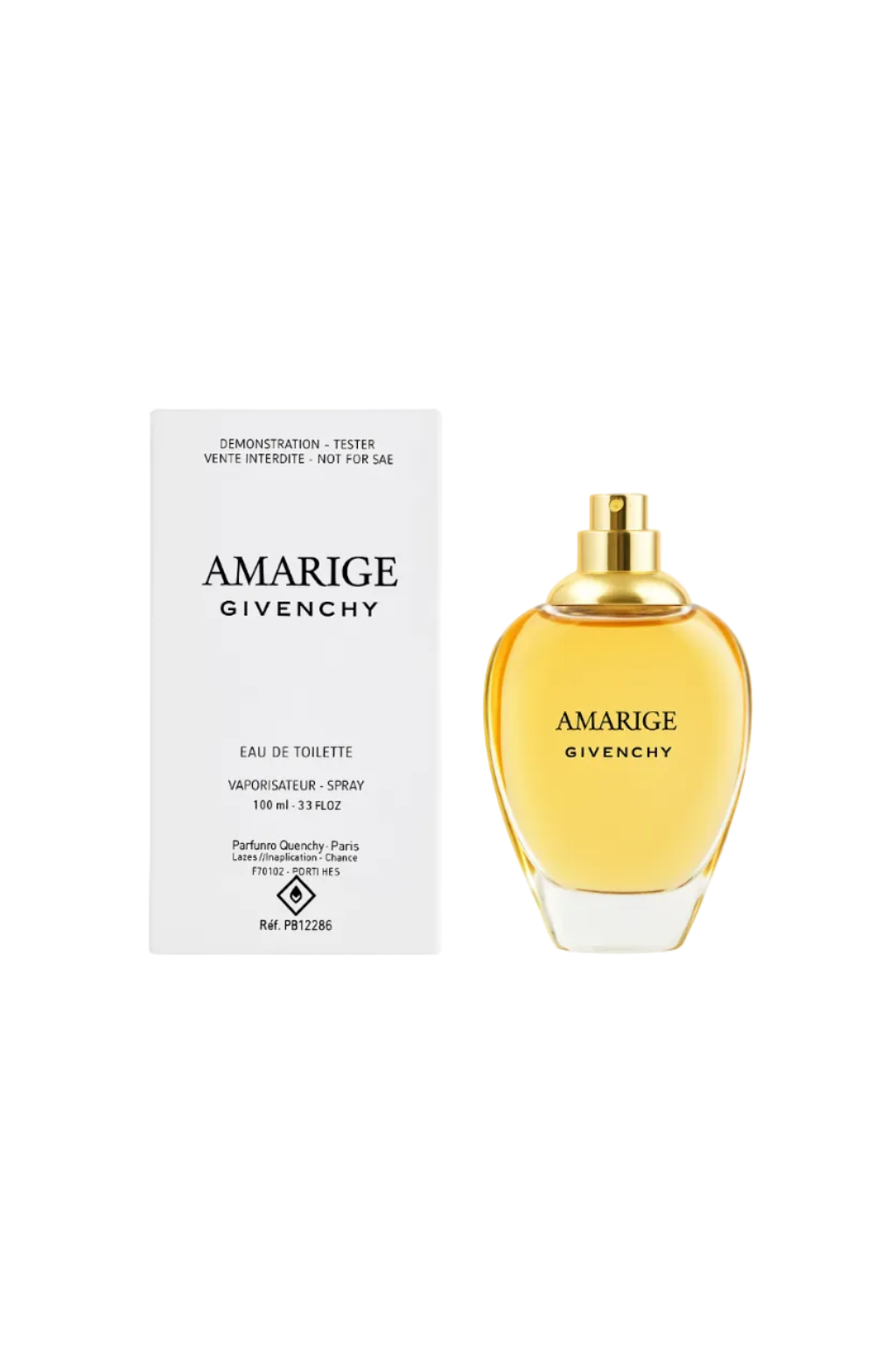Givenchy Amarige perfume bottle and packaging on a white background Monza Outlet