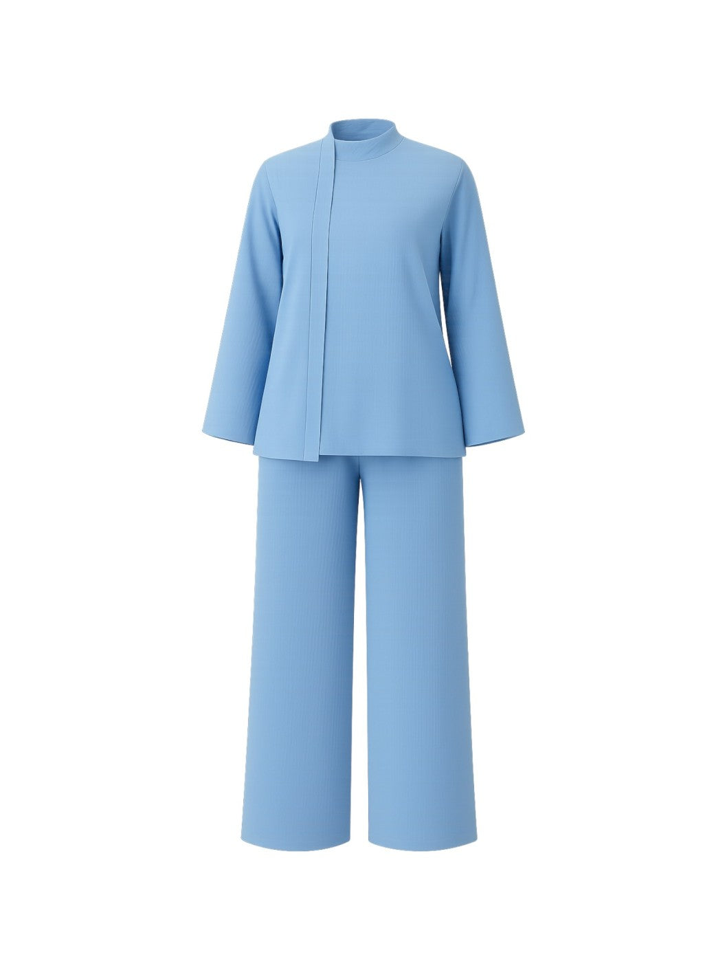 Light blue outfit with a jacket and pants on a white background Antler Monza Italy Monza Outlet