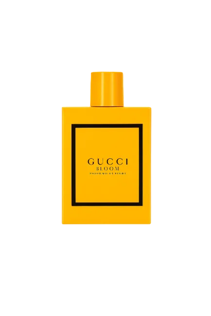 Gucci Bloom perfume bottle on a white background Monza Outlet