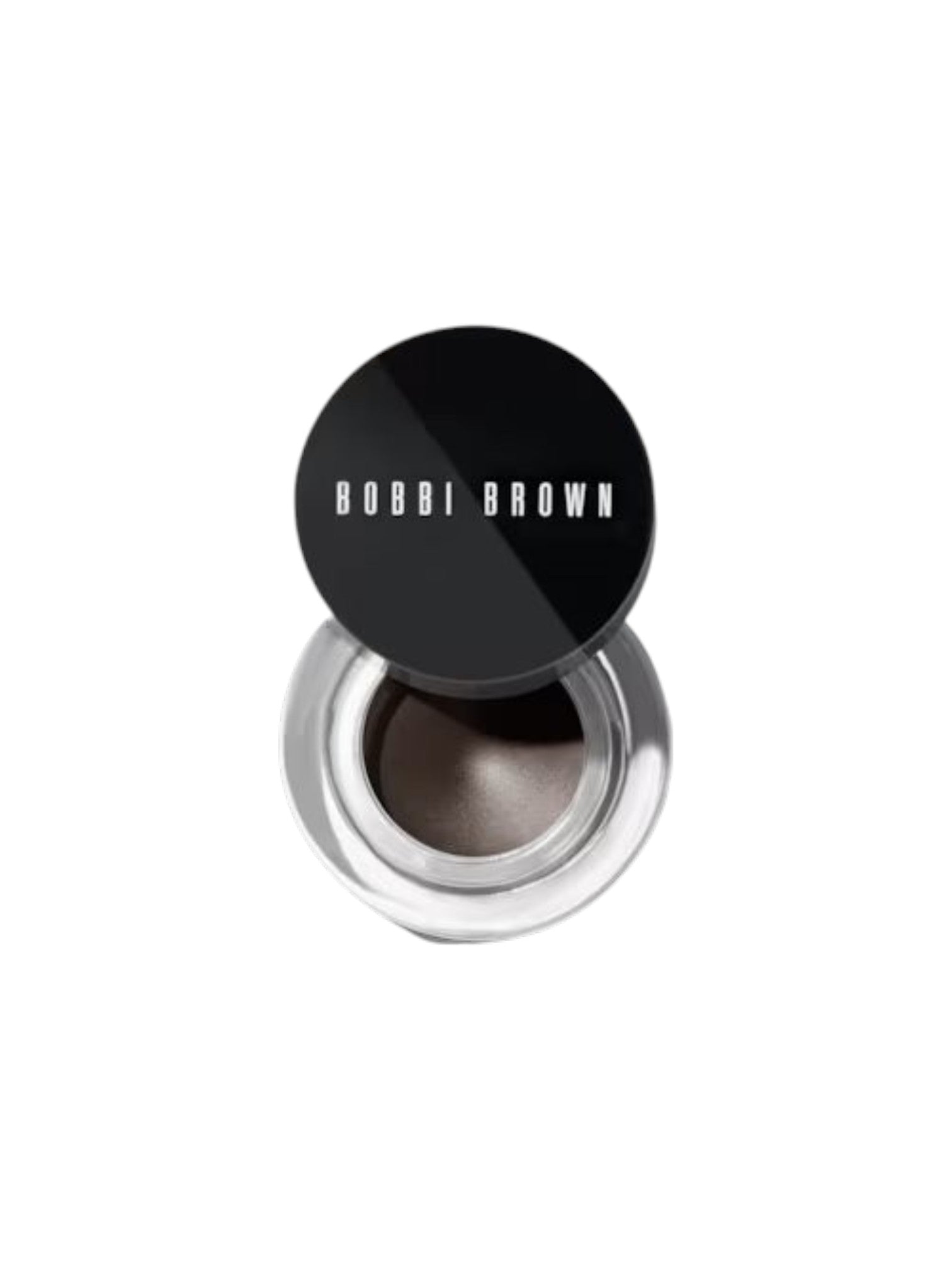 Bobbi Brown eye product with black lid on a white background. Bobbi Brown, Monza Outlet, Monza Fashion, Shein Outlet