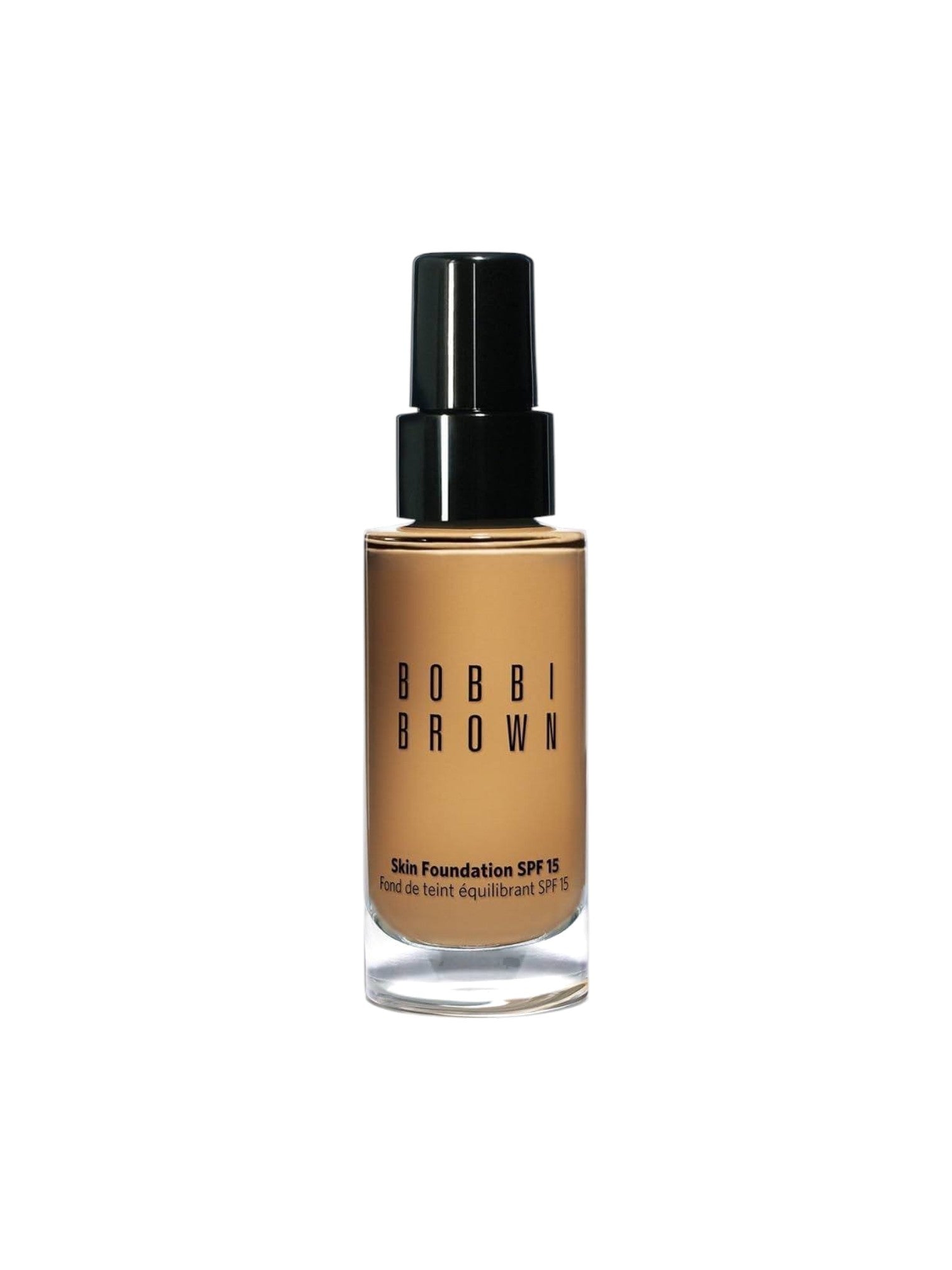 Bobbi Brown foundation bottle on a white background. Bobbi Brown, Monza Outlet, Monza Fashion, Shein Outlet