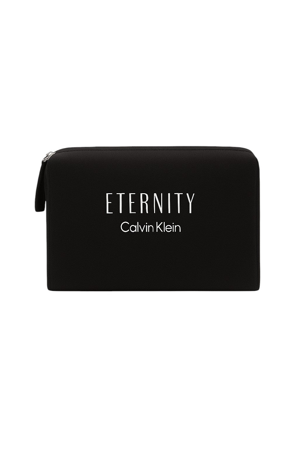 Black Calvin Klein Eternity pouch on a white background Calvin Klein Monza Outlet