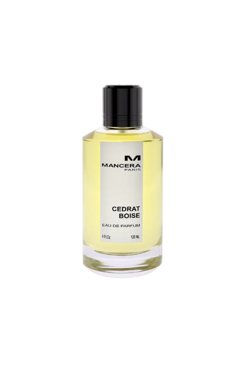 Mancera Cedrat Boise perfume bottle on a white background Monza Outlet