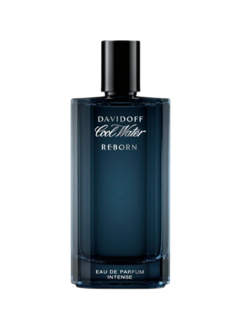 Davidoff Cool Water Reborn perfume bottle on a white background. Monza Outlet
