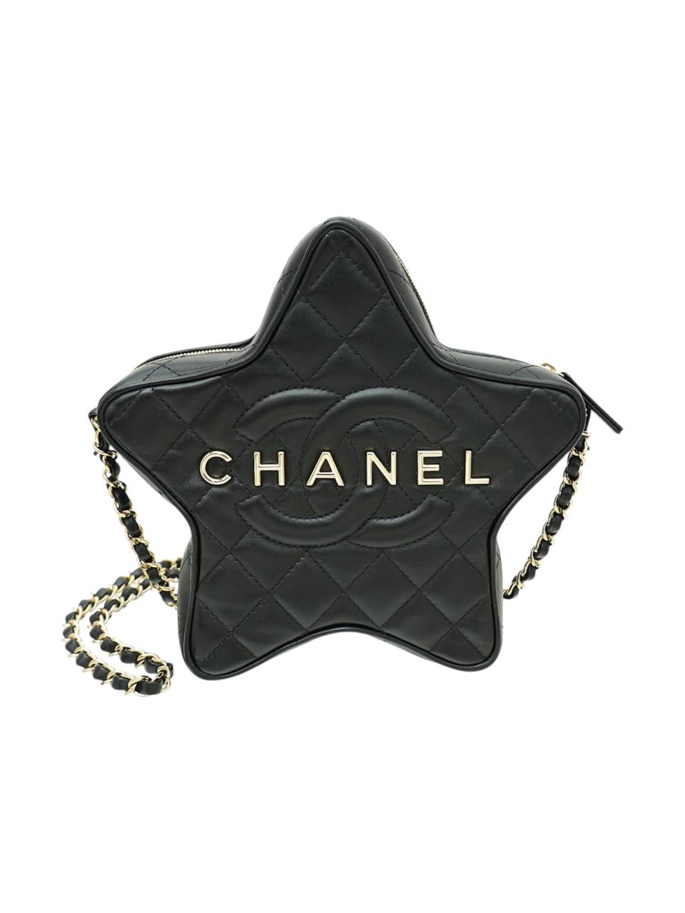 Diamond-Quilted Shoulder Bag