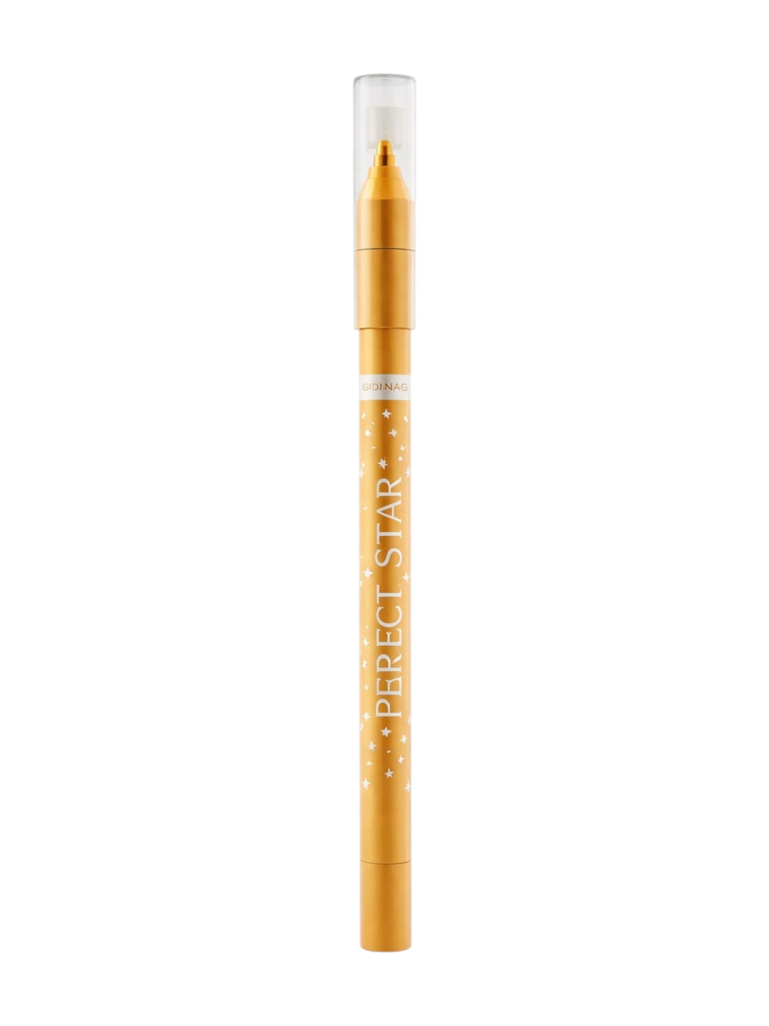 Gold eyeliner pencil with 'Perfect Star' branding on a white background. Diana of London, Monza Outlet, Monza Fashion, Shein Outlet