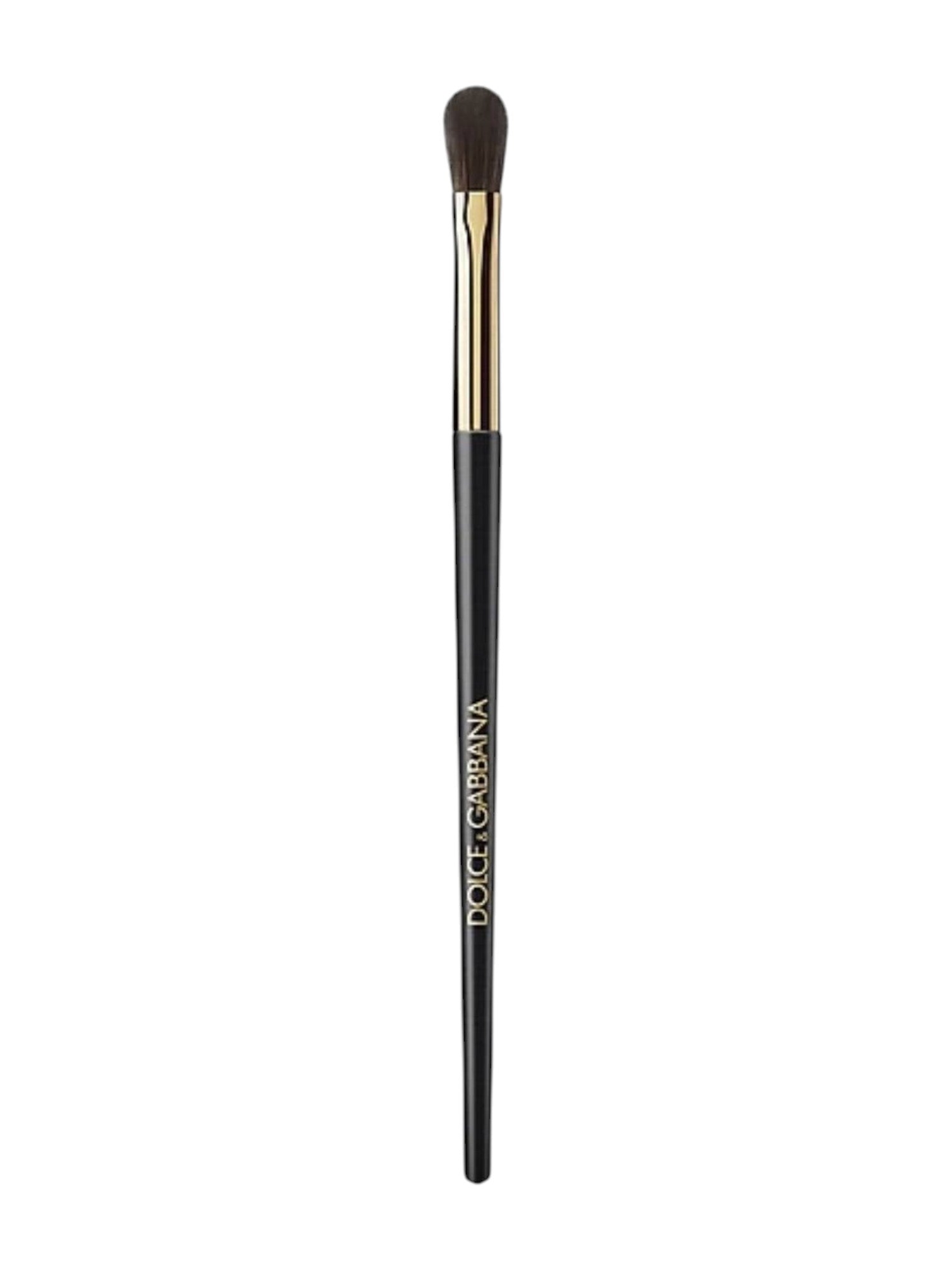 Makeup brush with gold accent on a white background, featuring Dolce & Gabbana branding Dolce Gabbana Monza Outlet