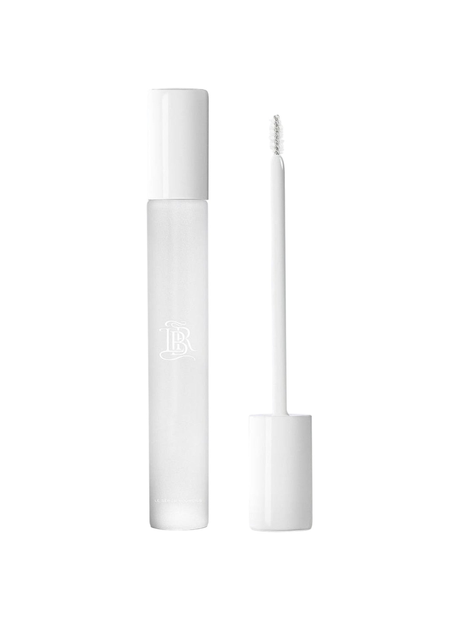White cosmetic tube with applicator on a white background Monza outlet, monza fashion, shein outlet, shien outlet