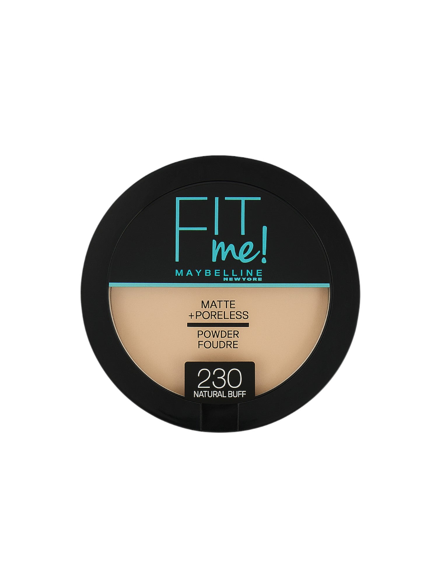 Maybelline Fit Me! powder compact on a white background Monza Outlet