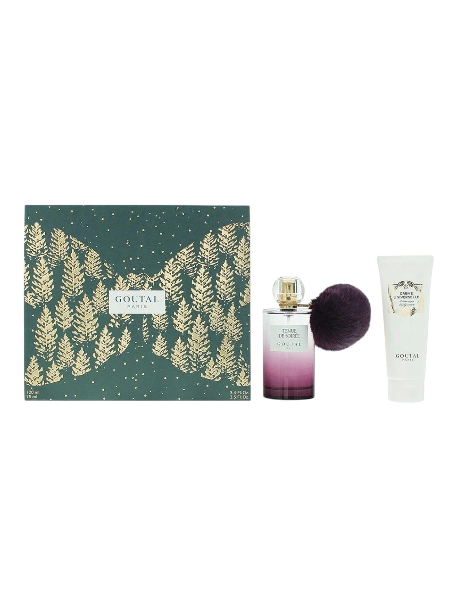 Perfume set with a box, perfume bottle, and tube on a white background monza outlet, Shein outlet, monza fashion