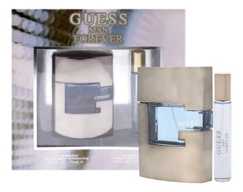 Guess Man Forever perfume set with bottles and packaging on a white background Guess Monza Outlet