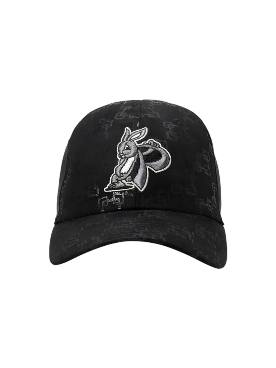 Black cap with a logo on a white background monza outlet, Shein outlet, monza fashion