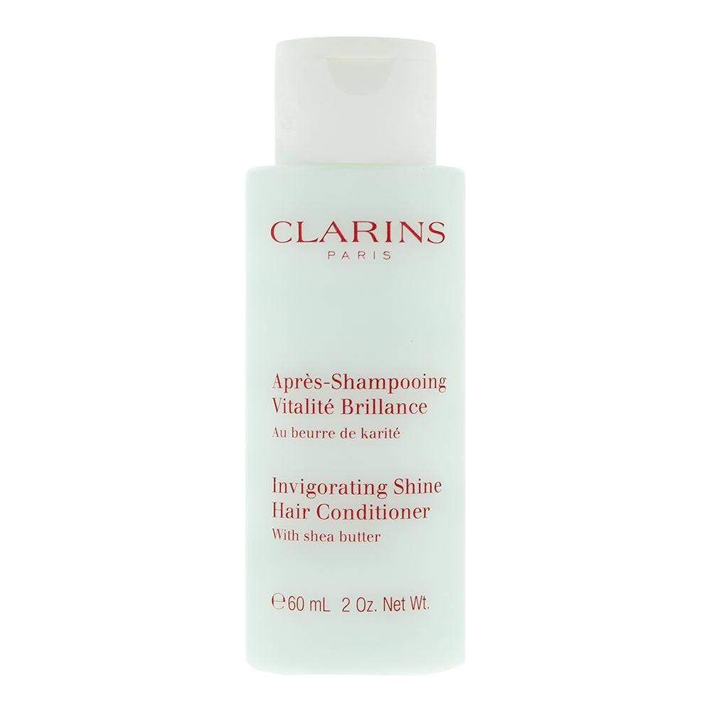 Clarins hair conditioner bottle on a white background monza outlet, Shein outlet, monza fashion