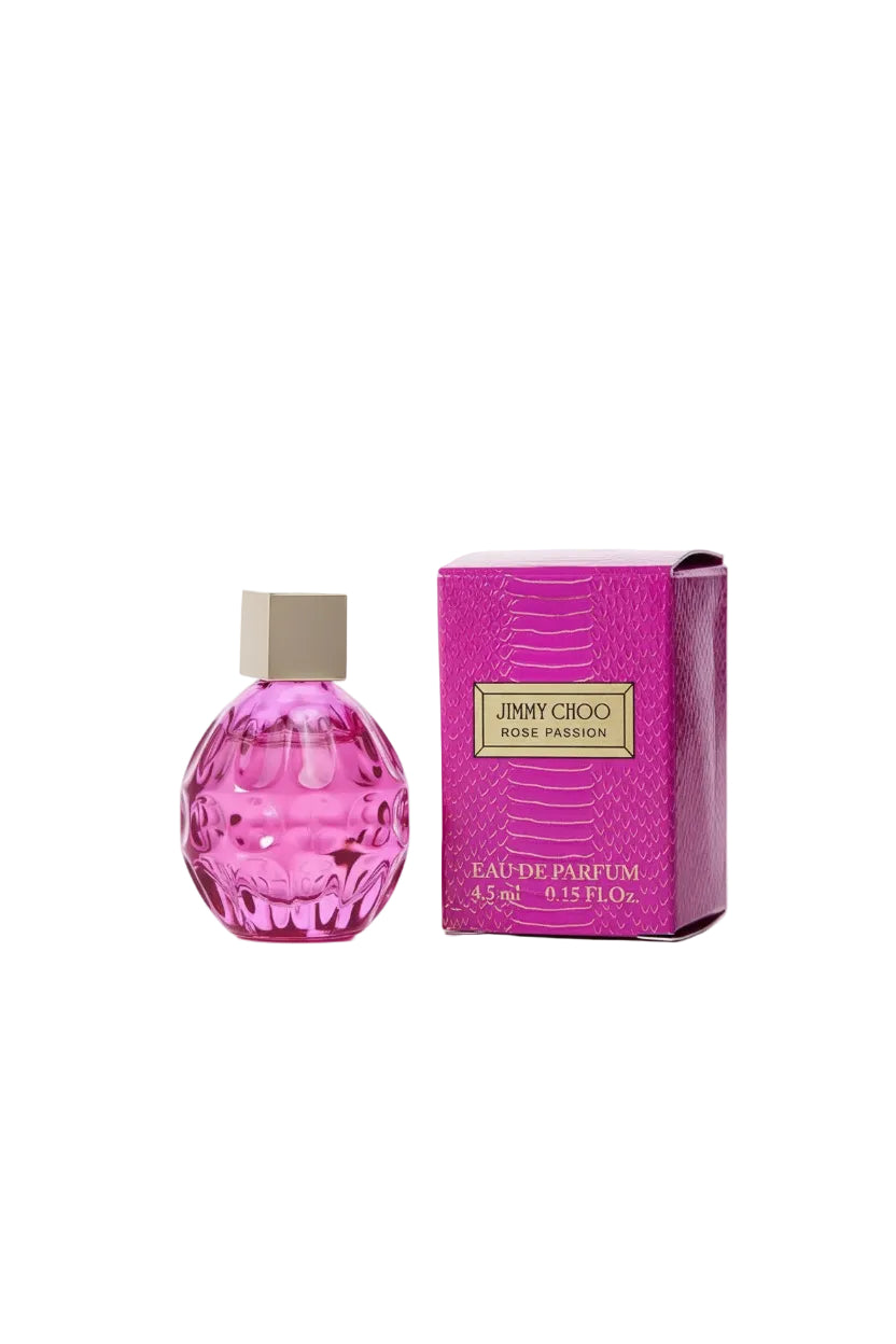 Pink Jimmy Choo Eau de Parfum bottle and packaging on a white background. Jimmy Choo, Monza Outlet, Monza Fashion, Shein Outlet