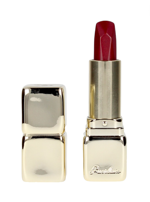 Lipstick with gold casing and visible Guerlain logo on a white background. Monza Outlet