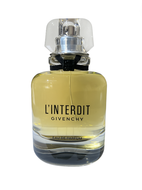 Givenchy L'Interdit perfume bottle on a white background Monza Outlet