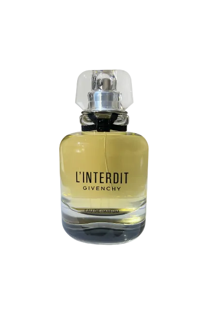 Givenchy L'Interdit perfume bottle on a white background Monza Outlet