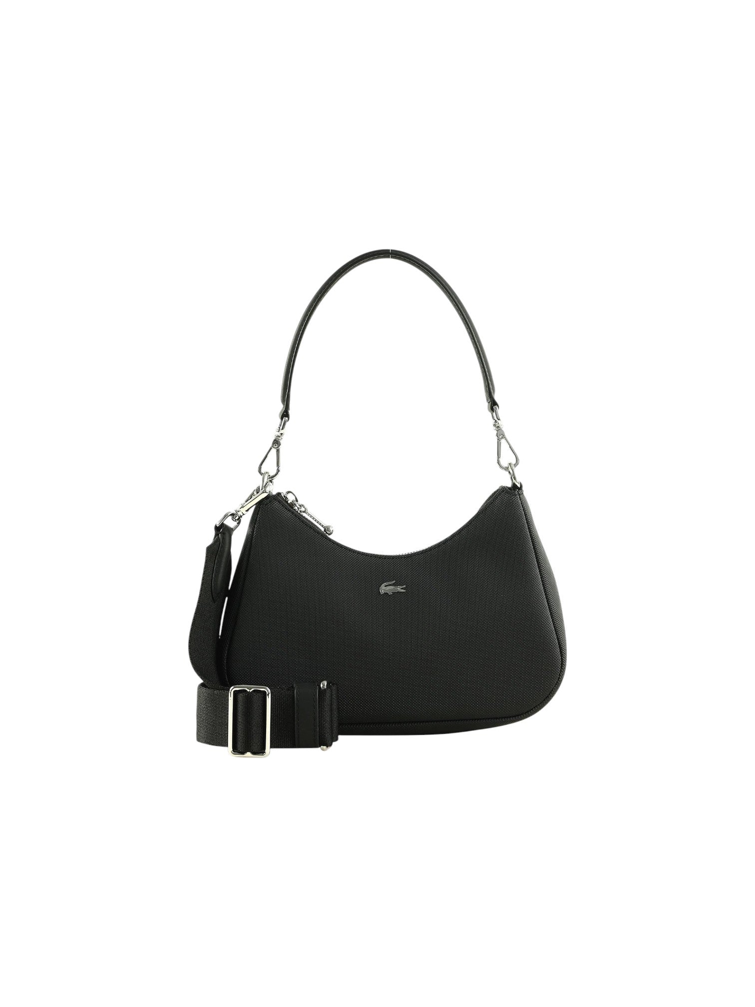 Lacoste Daily City Hobo Bag S Crossbody – Noir