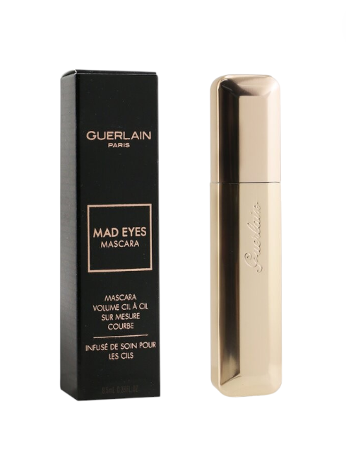 Guerlain Mad Eyes Mascara with black box on a white background. Monza Outlet