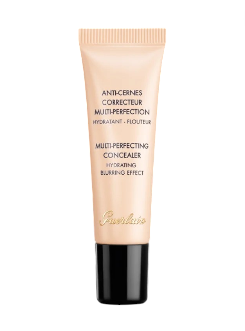Guerlain multi-perfecting concealer tube on a white background. Monza Outlet