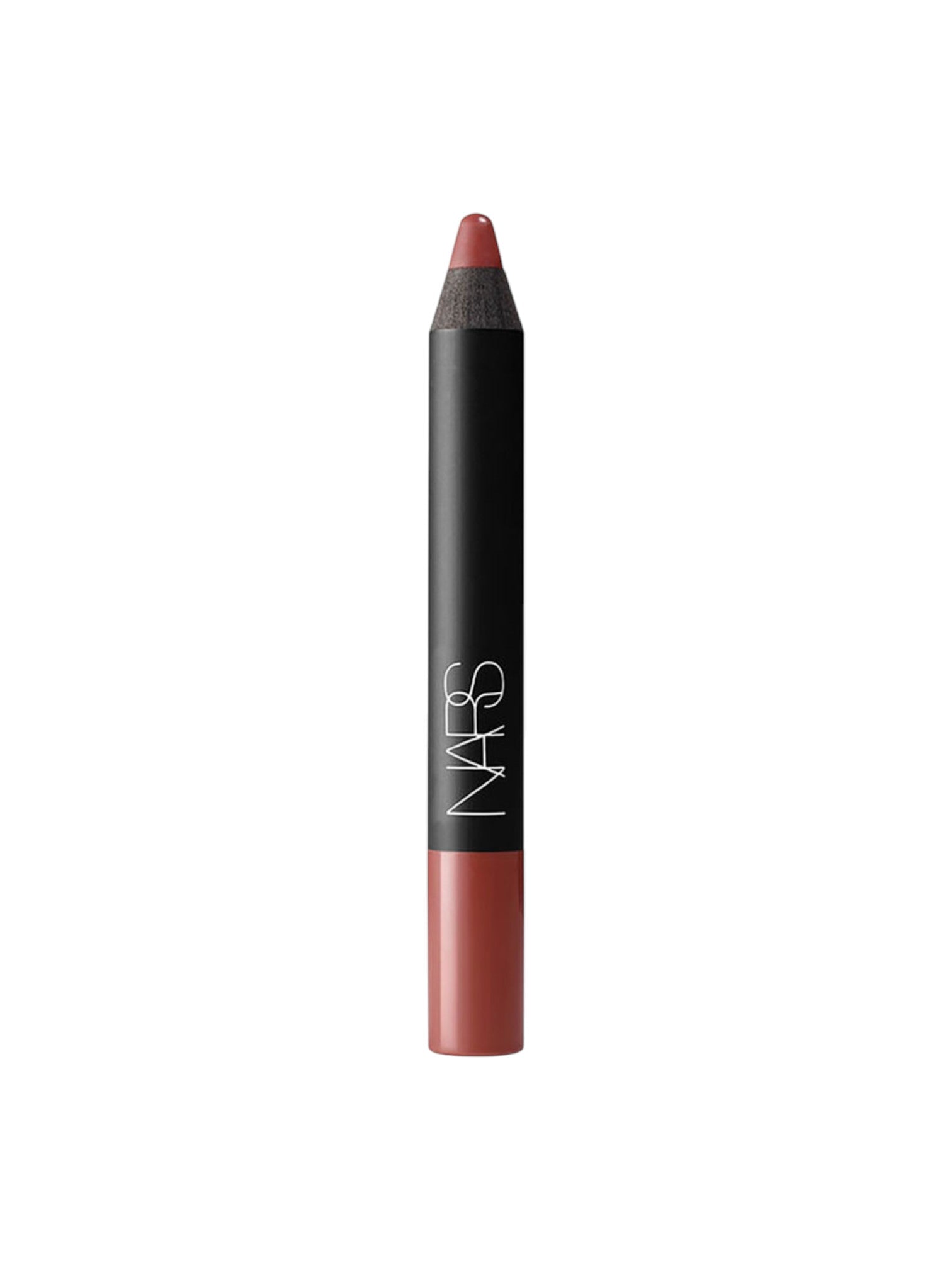 Lip liner pencil with red tip on a white background. Nars, Monza Outlet, Monza Fashion, Shein Outlet