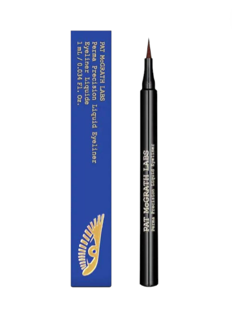 Pat McGrath Labs eyeliner pen with blue packaging on a white background. Monza Outlet