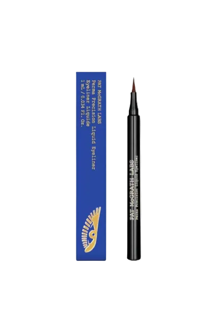 Pat McGrath Labs eyeliner pen with blue packaging on a white background. Monza Outlet