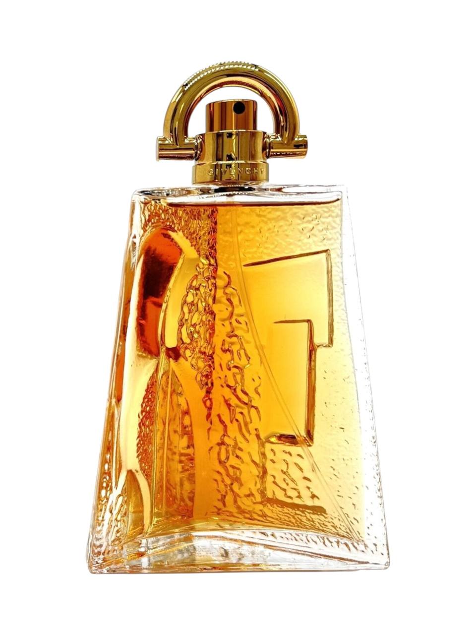 Perfume bottle with gold cap on a white background Monza outlet, monza fashion, shein outlet, shien outlet