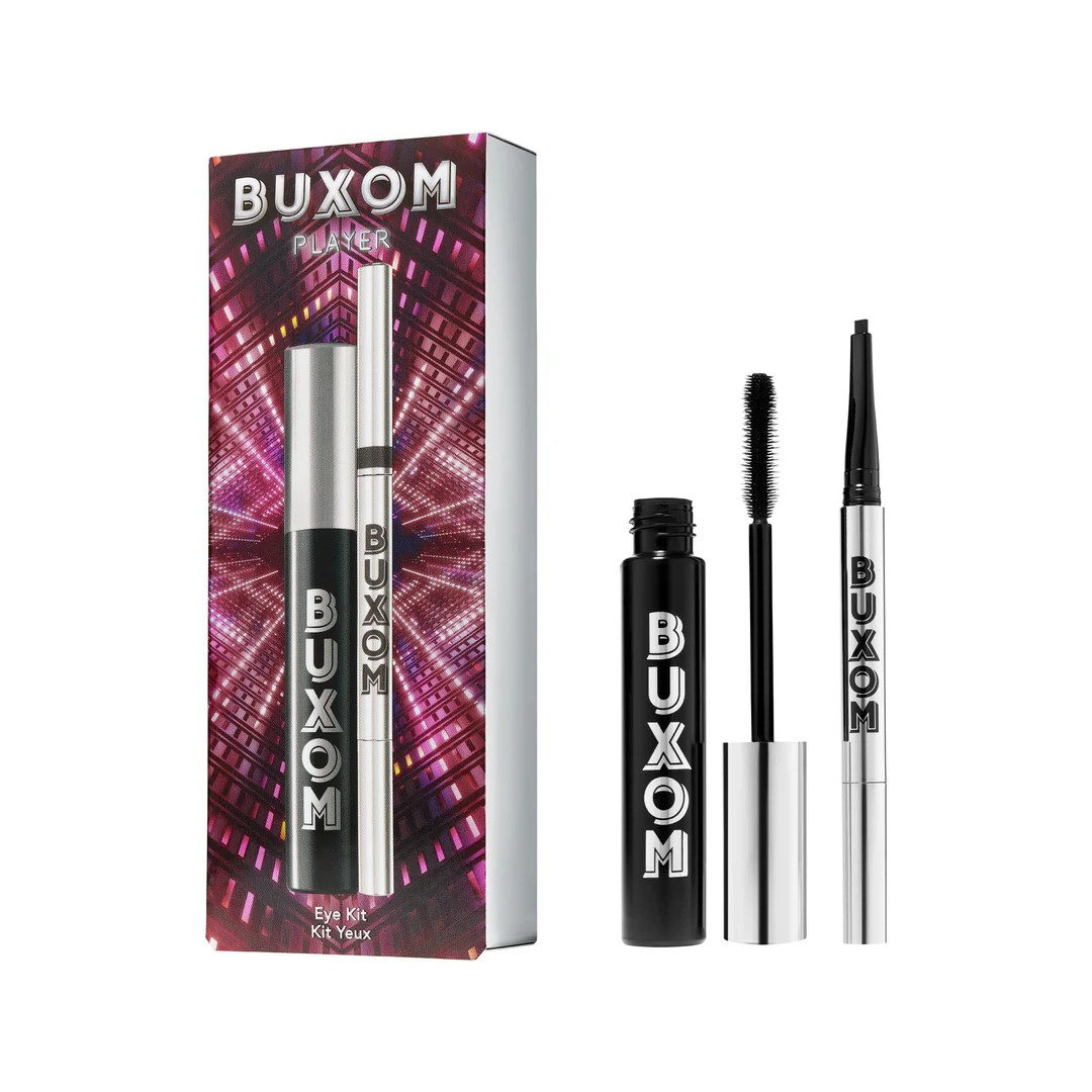 Buxom eyelash product set with packaging on a white background Monza Outlet