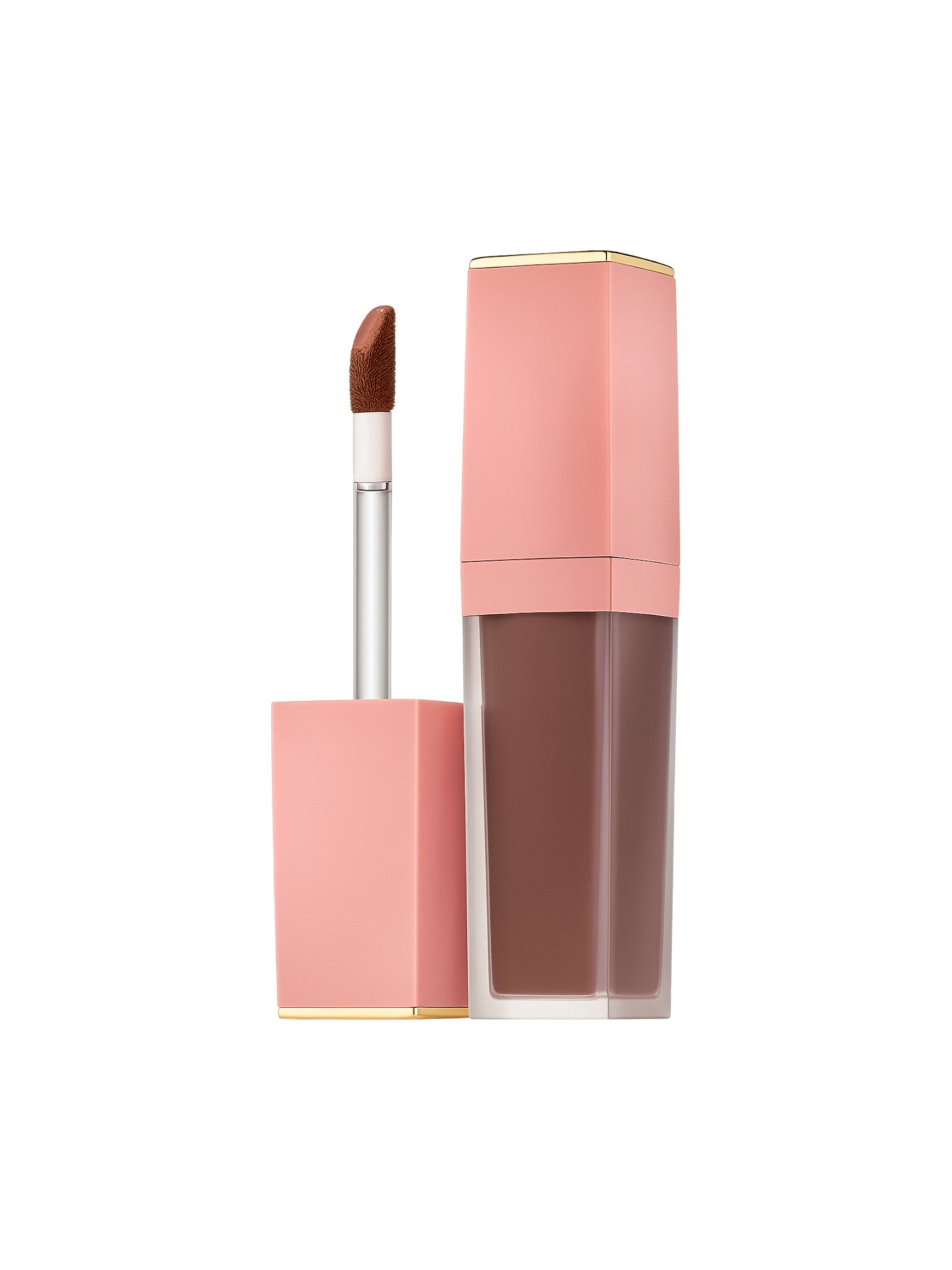 Lip gloss with applicator on a white background Estee Lauder Monza Outlet