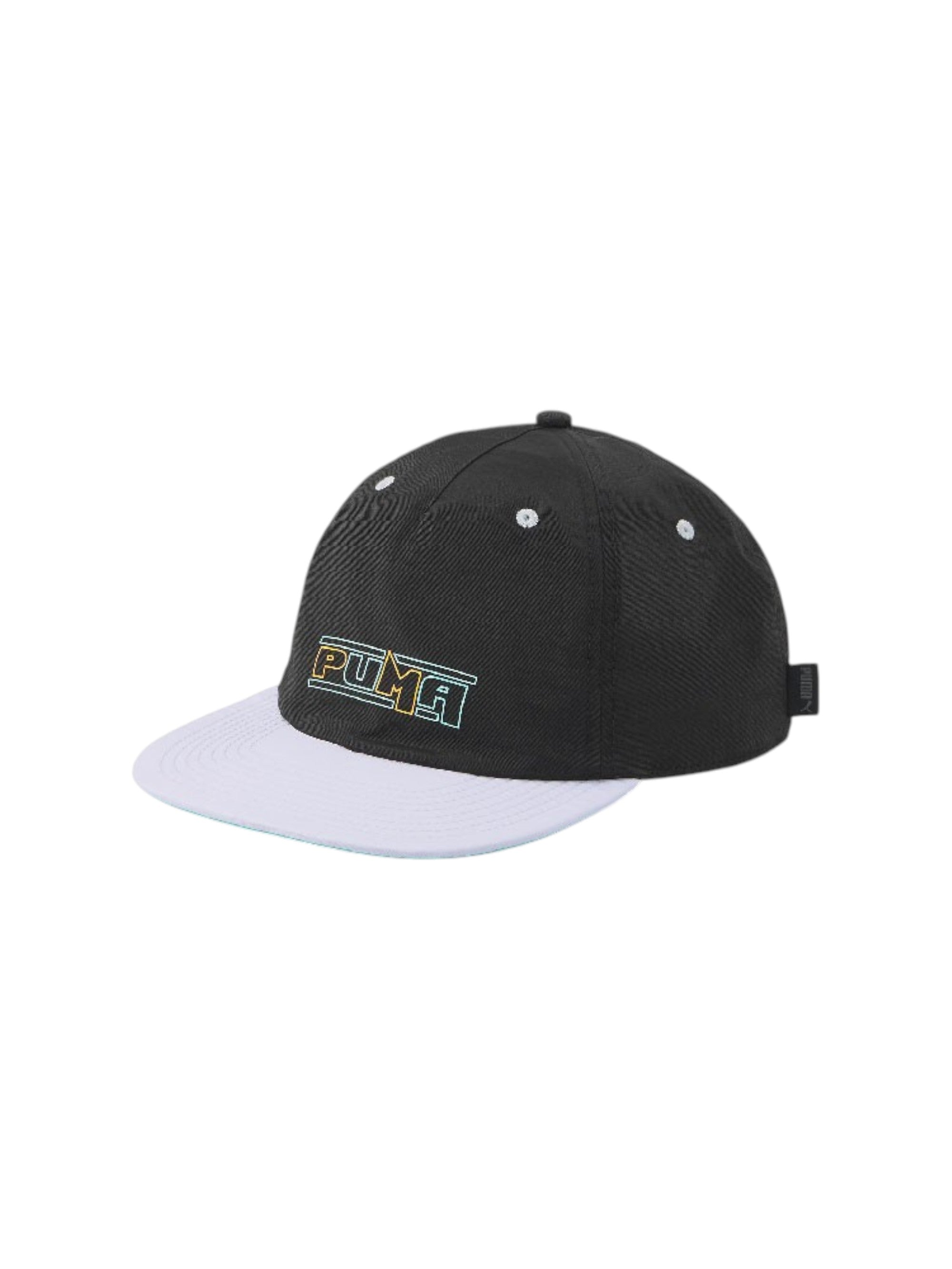 Black and white cap with Puma logo on a white background Puma Monza Outlet