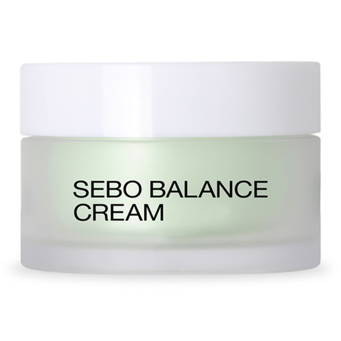 Jar of Sebo Balance Cream on a white background Monza Outlet