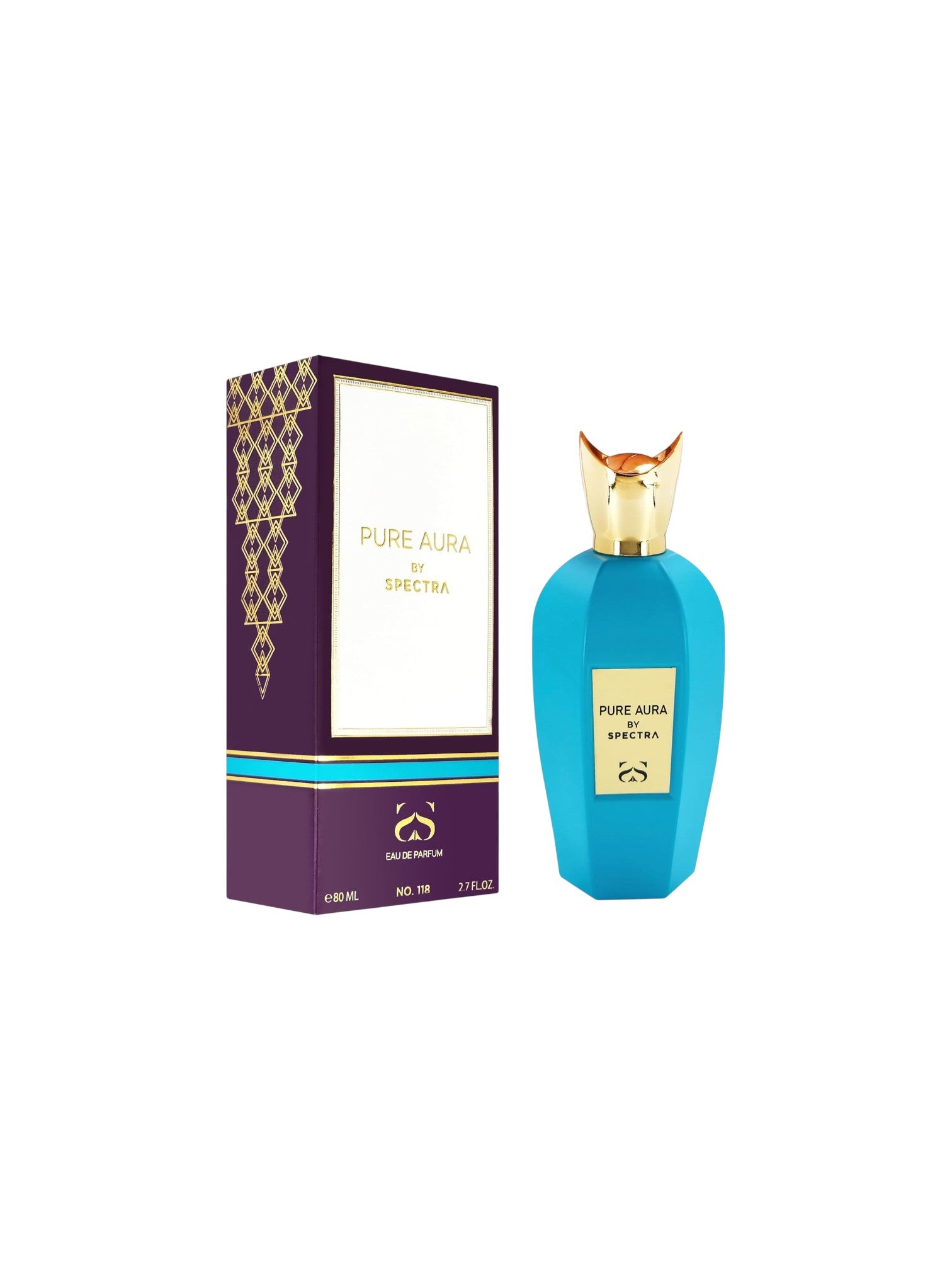 Spectra 118 Pure Aura EDP Unisex Perfume- 80 ml