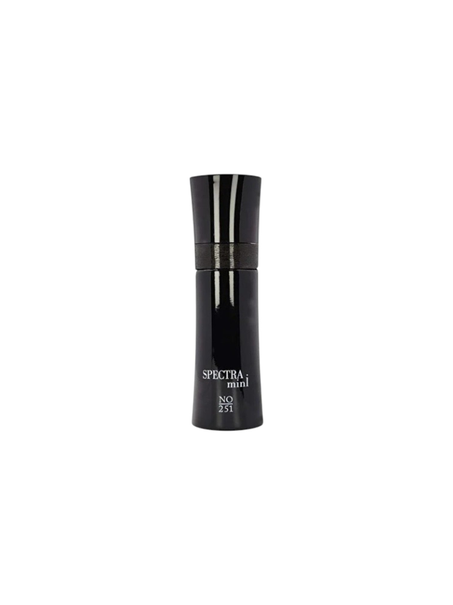 Black bottle labeled Spectra Mineral on a white background. Spectra Mini, Monza Outlet, Monza Fashion, Shein Outlet