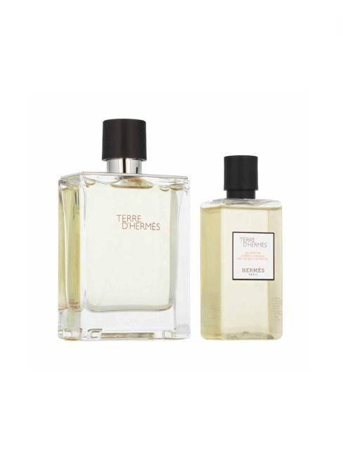 Two Terre d'Hermes perfume bottles on a white background. Hermès Monza Outlet