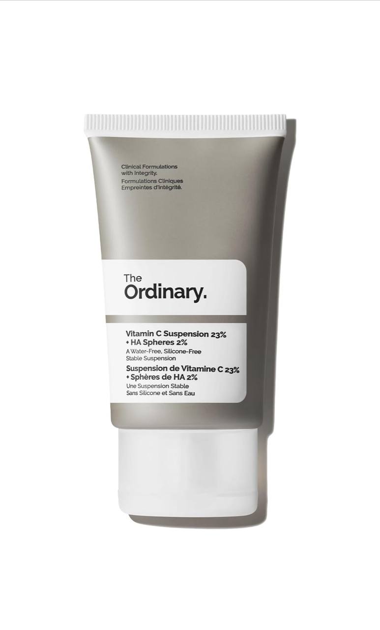 Skincare product tube labeled The Ordinary on a white background Monza Outlet