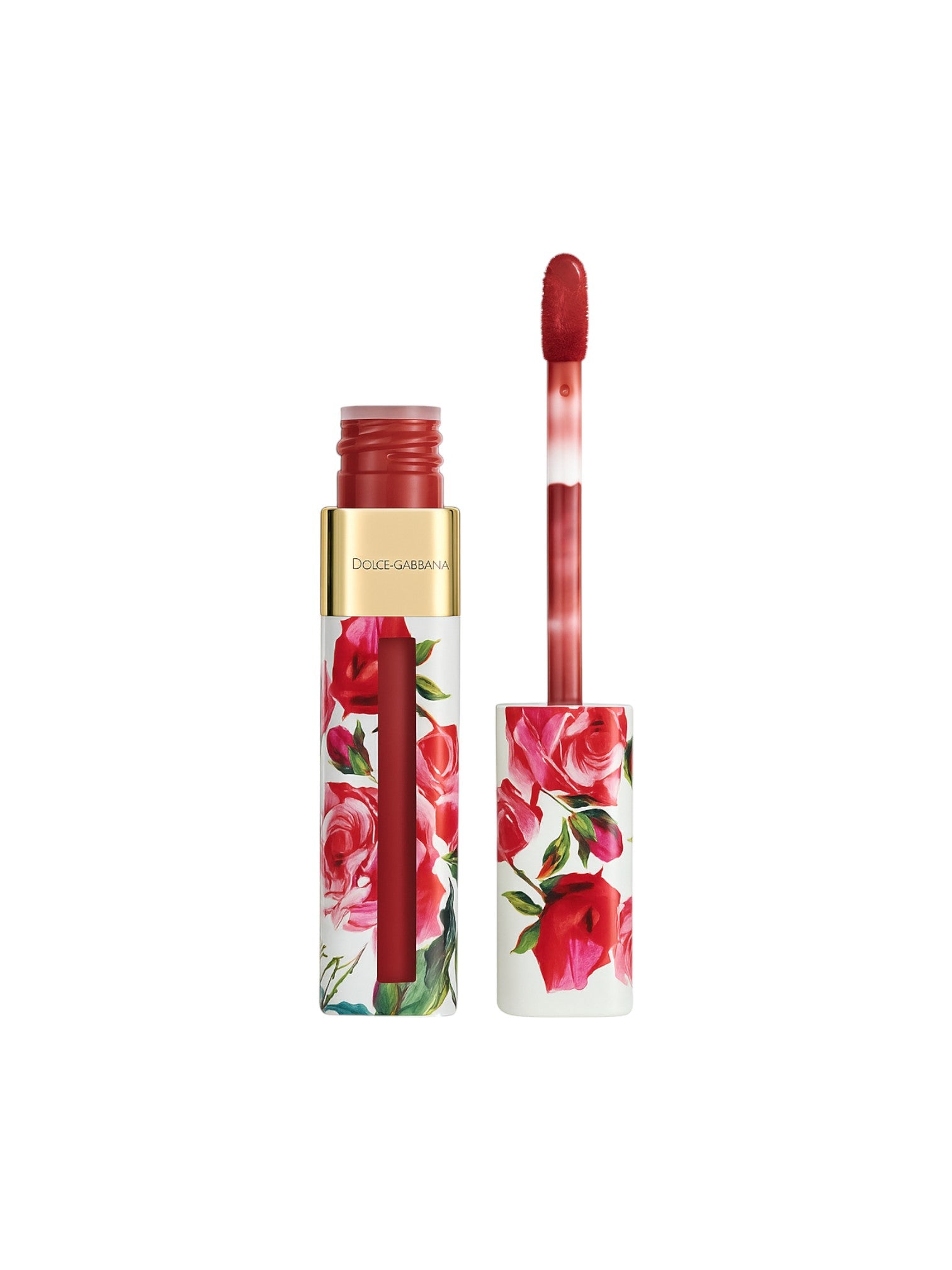 Lipstick with floral design on a white background Dolce Gabbana Monza Outlet
