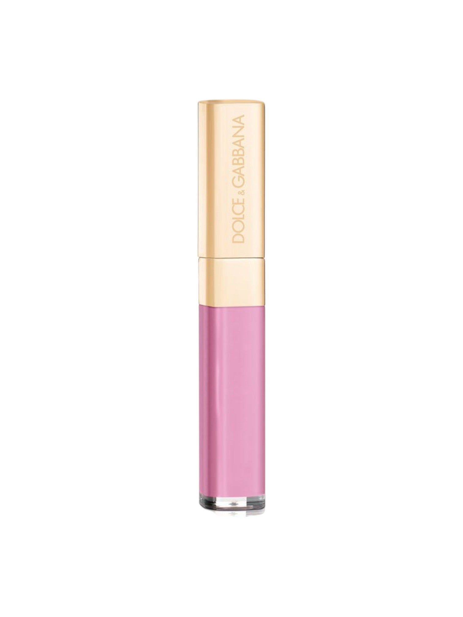 Dolce & Gabbana lip gloss with pink and gold design on a white background Dolce Gabbana Monza Outlet