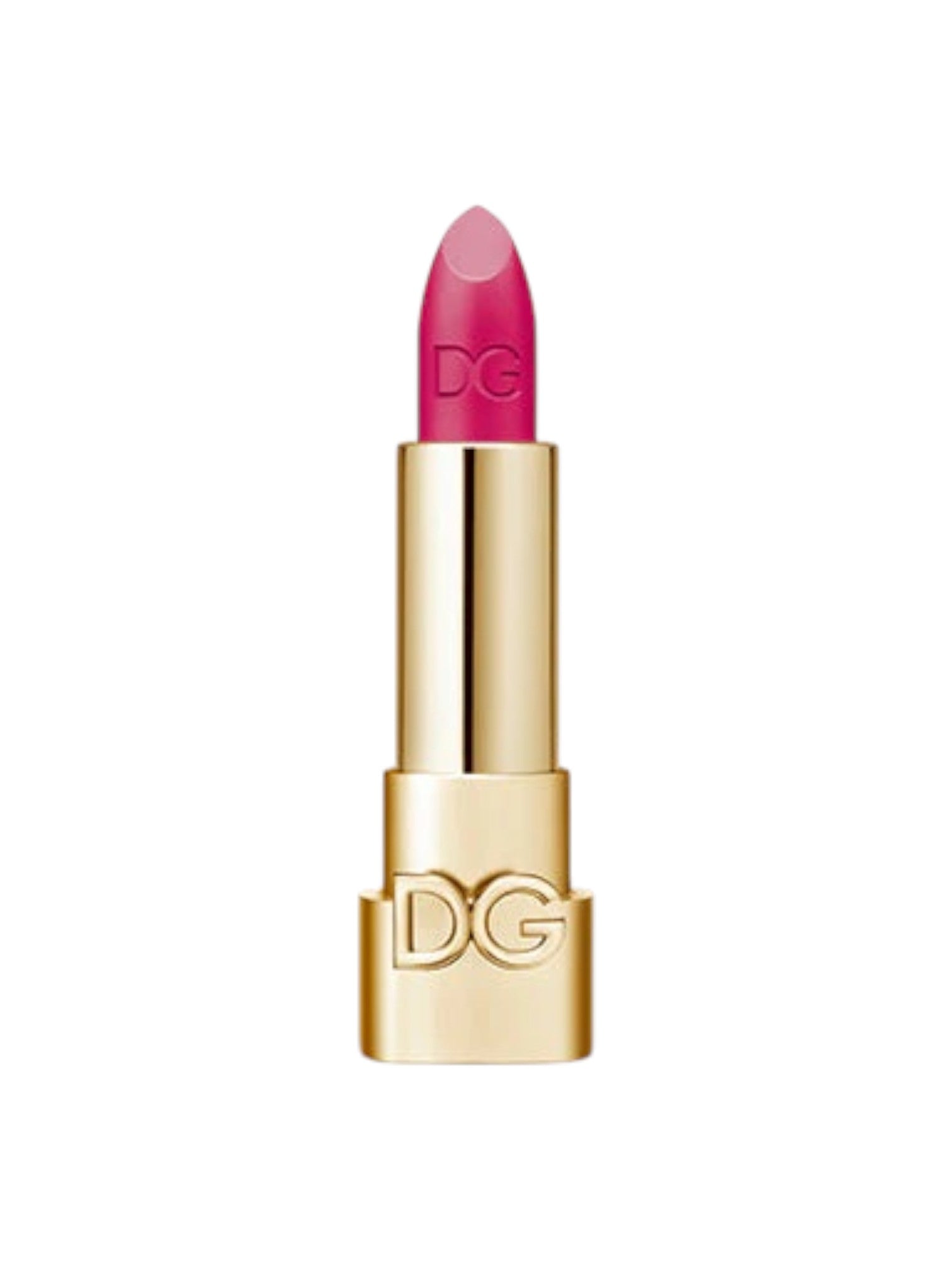 Pink lipstick with gold casing on a white background Dolce Gabbana Monza Outlet