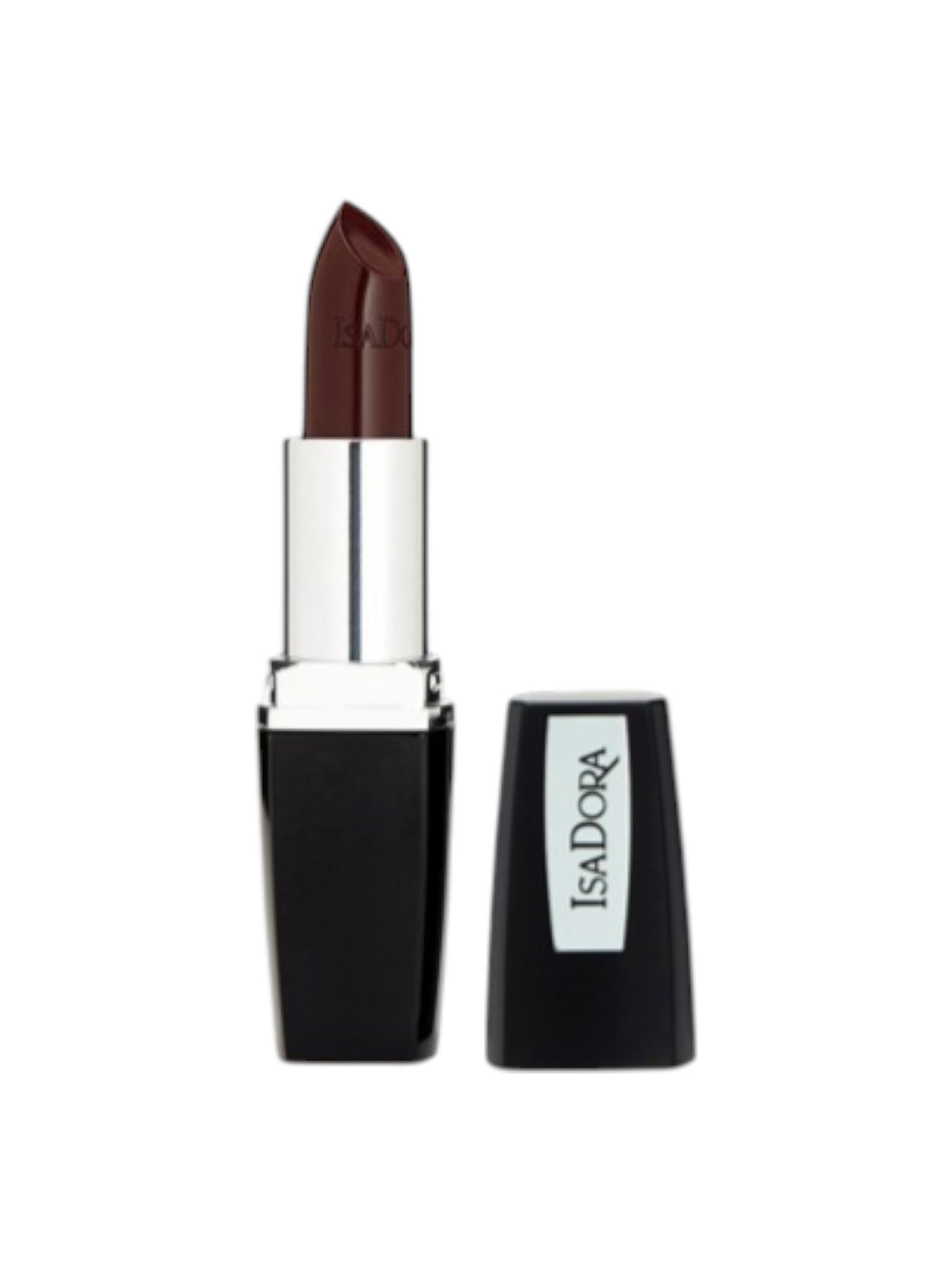 Isadora lipstick with black case on a white background. Isadora, Monza Outlet, Monza Fashion, Shein Outlet