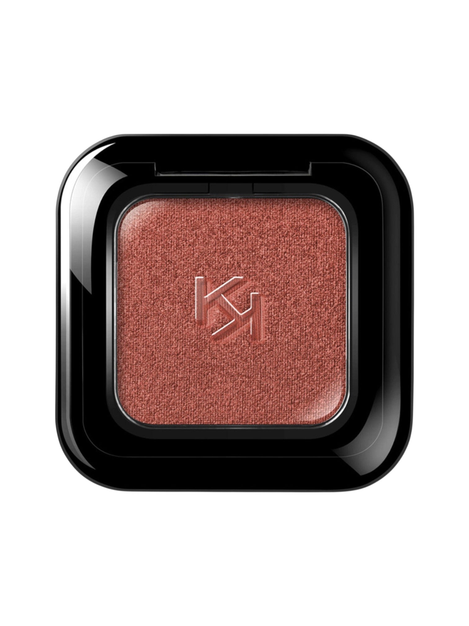 Makeup compact with a brown shade and a brand logo on a white background. Kiko, Monza Outlet, Monza Fashion, Shein Outlet