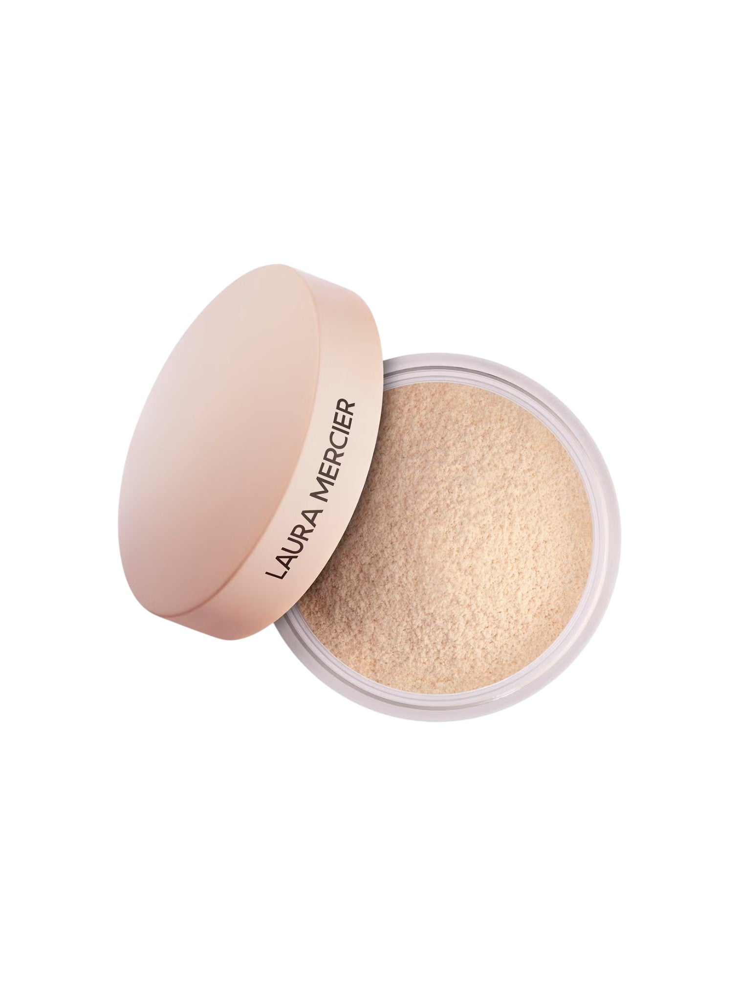 Laura Mercier powder compact on a white background. laura_mercier, Monza Outlet, Monza Fashion, Shein Outlet