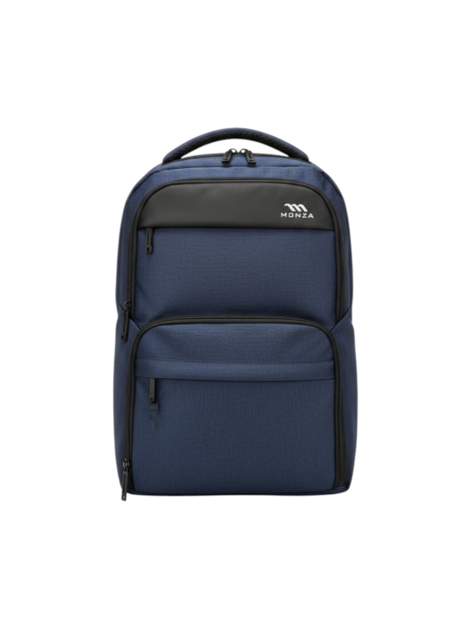 Blue backpack with black accents on a white background. Monza Italy, Monza Outlet, Monza Fashion, Shein Outlet