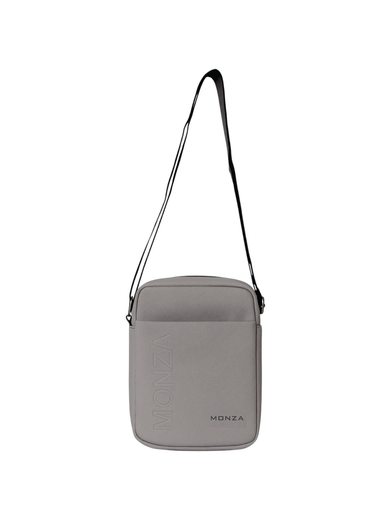 Green crossbody bag with 'MONZA' branding on a white background monza outlet, Shein outlet, monza fashion