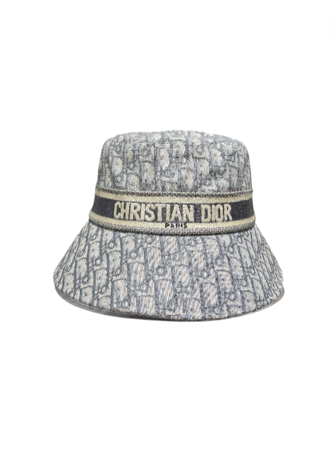 Oblique Pattern Bucket Hat