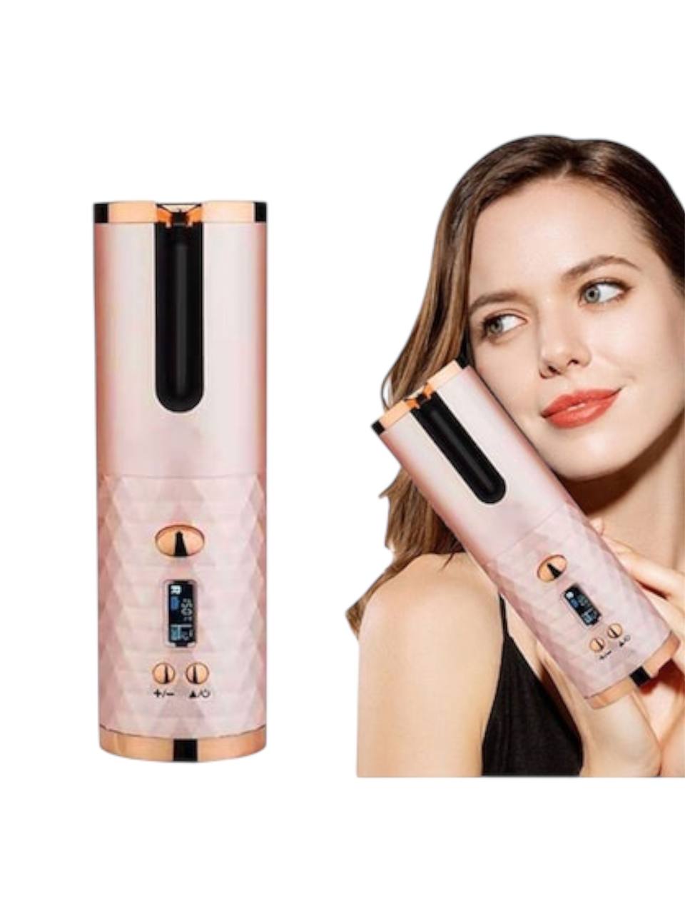 Rechargeable Cordless Automatic Hair Curler Iron