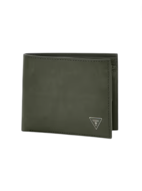 Solid Madrid Billfold with Coin Pocket Wallet