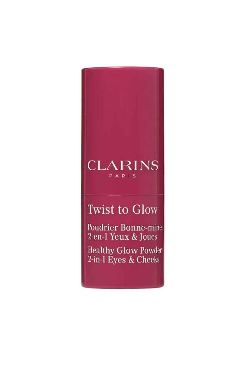 Clarins Twist to Glow powder packaging on a white background monza outlet, Shein outlet, monza fashion